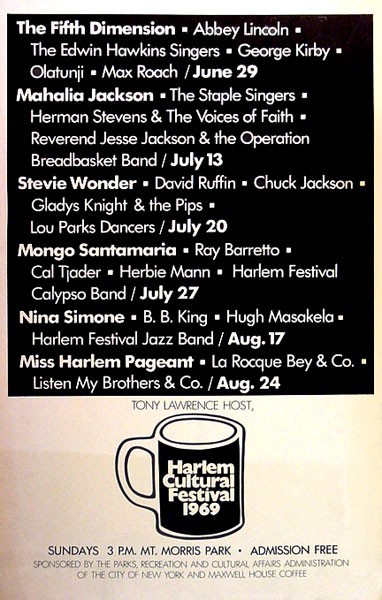 Harlem Cultural Festival 1969