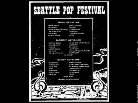Roadhouse Blues - the Doors at the Seattle Pop Festival July 27th 1969